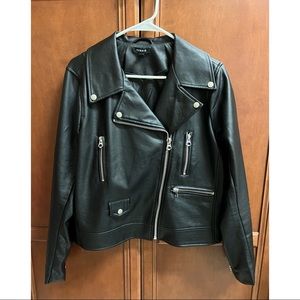 TORRID SZ1 Vegan Leather Moto Jacket